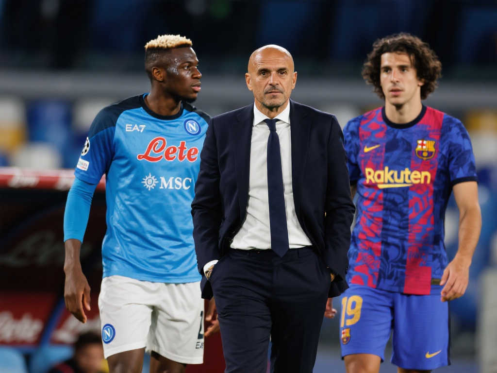 那不勒斯临阵换帅迎战巴萨：反弹在望还是危机加剧？