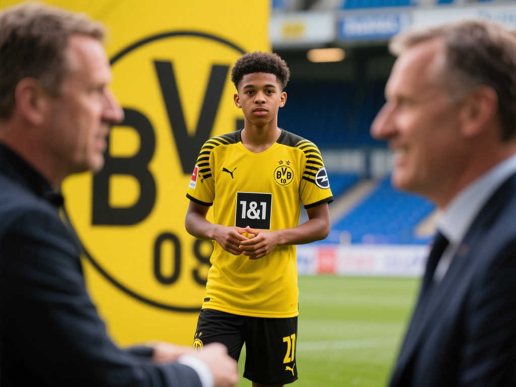 记者：多特高管赴英商讨小贝林厄姆转会事宜